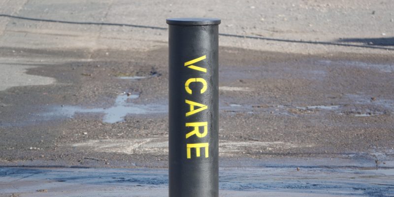Vcare Security Single Bollard